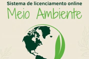  Sistema de licenciamento online e informações do Departamento de Meio Ambiente!