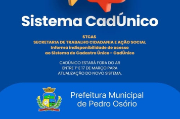 Atenção ao aviso da Secretaria Municipal de Trabalho, Cidadania e Ação Social