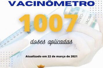 Pedro Osório passa de mil doses aplicadas da vacina contra a Covid-19