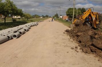 Município prepara drenagem para pavimentação da Avenida José Bonifácio