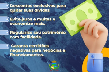 Quitar seus débitos nunca foi tão fácil!