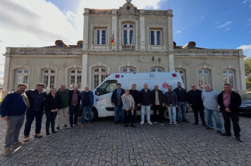 PEDRO OSÓRIO RECEBE NOVA AMBULÂNCIA