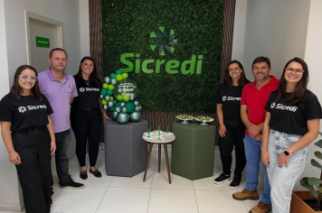 Comemorações de 11 anos da agência do Sicredi