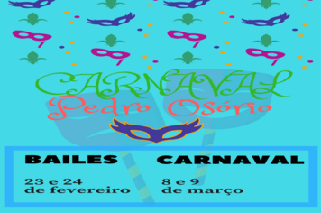 Carnaval pedro-osoriense será em março