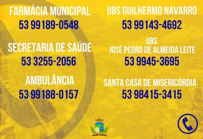 Telefones da saúde