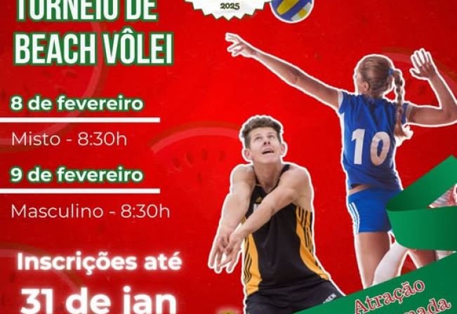 BEACH VÔLEI NA FESTA DA MELANCIA