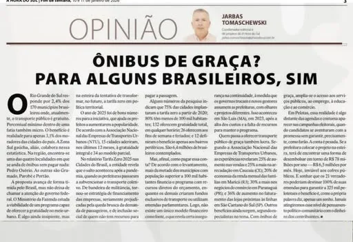  Pedro Osório em destaque na imprensa!
