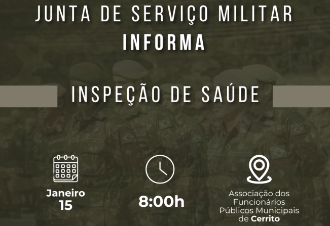 INSPEÇÃO DE SAÚDE