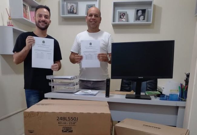 SAÚDE RECEBE COMPUTADORES DO MINISTÉRIO DA SAÚDE