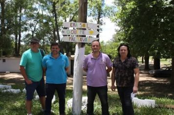 PREFEITURA INSTALA PLACAS NO CAMPING