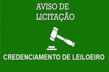 CREDENCIAMENTO DE LEILOEIRO