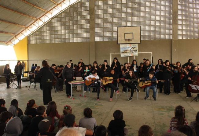 ORQUESTRA ESTUDANTIL DE PEDRO OSÓRIO REALIZA PRIMEIRA APRESENTAÇÃO 